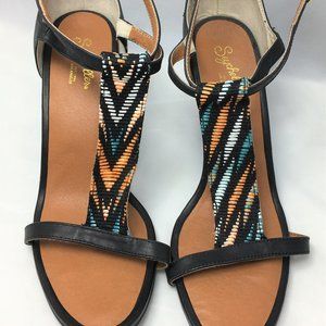 NWOT SEYCHELLES  BOHO "SLAM" WEDGES